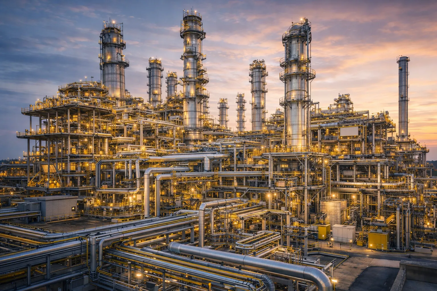 Petrochemical piping fabrication and installation project by GM Engineering, Vadodara